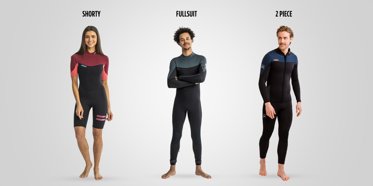 Wetsuits lineup